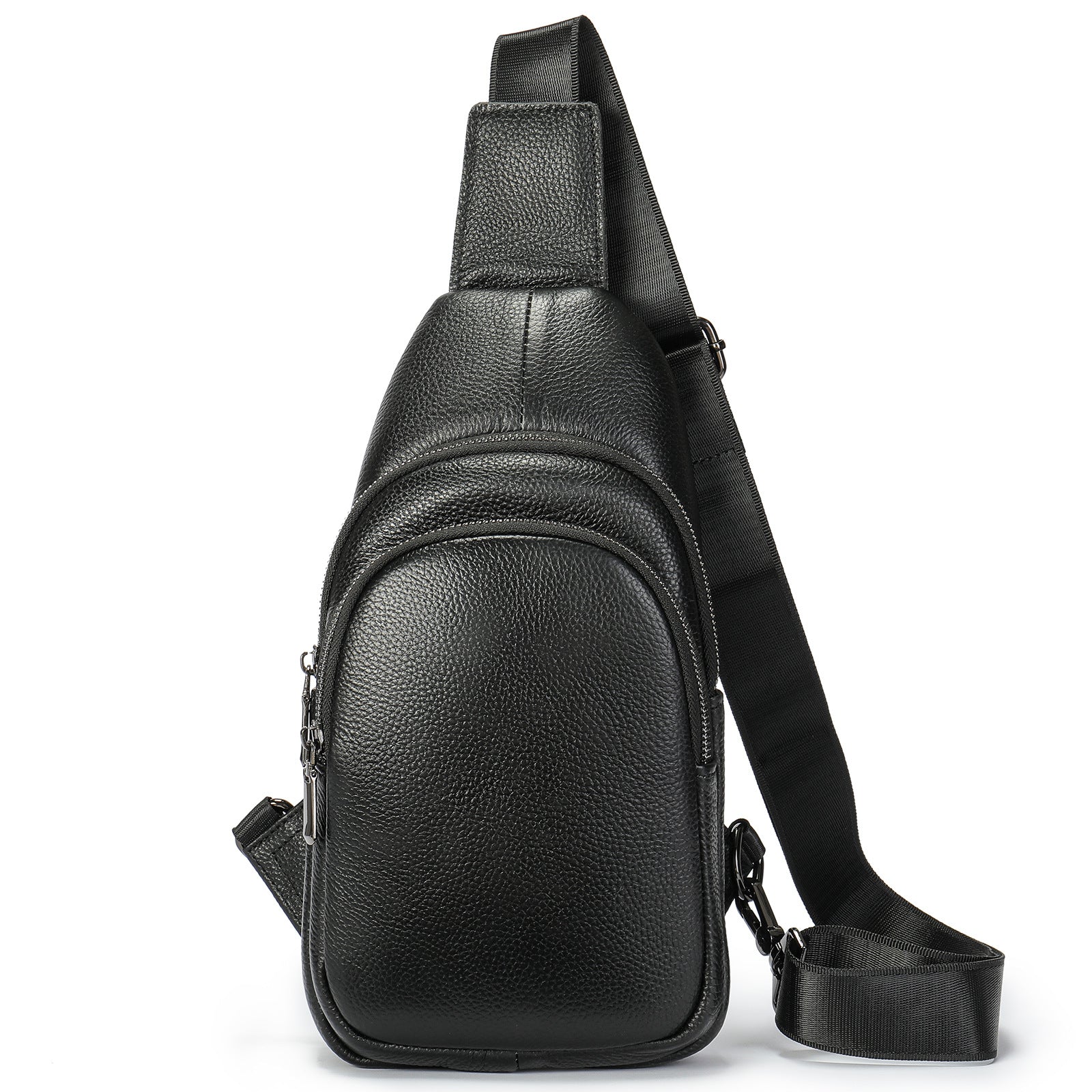 Genuine Leather Sling Bag | Black Sling Bag | ZAVILLA BAGS – ZAVILLA BAGS