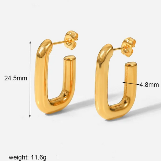 18K Gold Plated Earrings